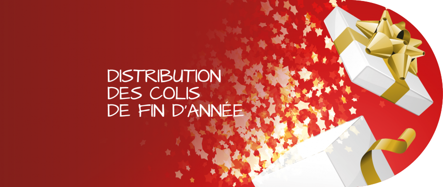 Distribution colis de noël