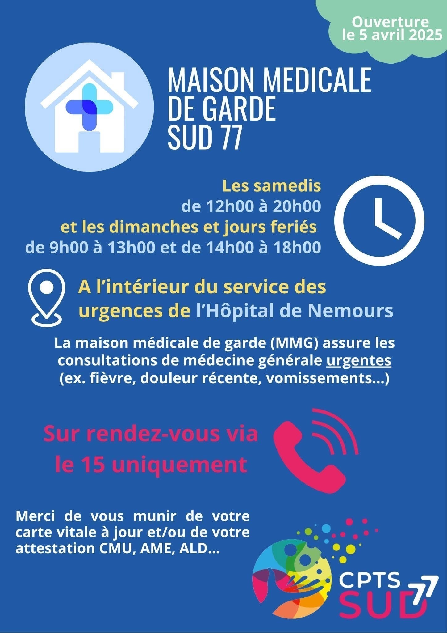 maison médicale garde sud 77