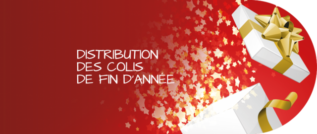 Distribution colis de noël